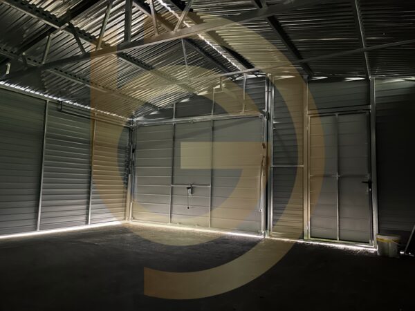 Garaż 8m x 6m x 2,13m + wiata 2m x 6m - obrazek 2