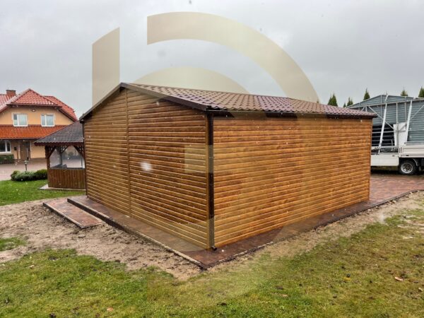 Garaż 6m x 6m x 2,23m Złoty Dąb MG Dwuspadowy - obrazek 33